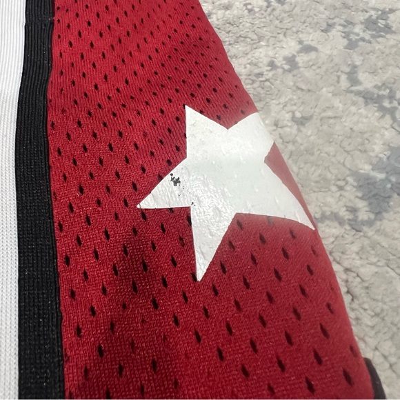 Bape Red Camo Kids Camo Basketball Shorts A Bathing Ape Sz 110 2-3 Year Olds - Picture 3 of 9